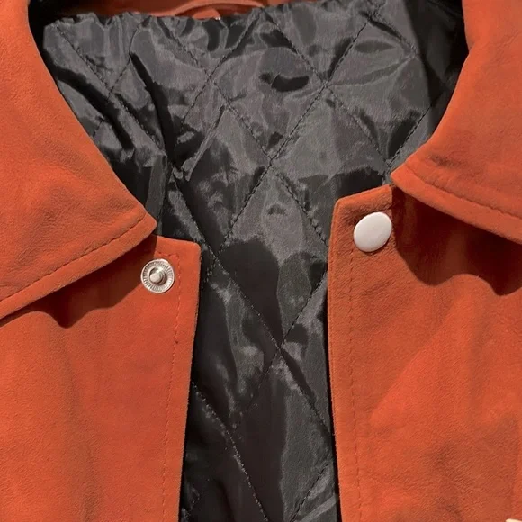 NEW [NYC Jackets] Texas Longhorns NCAA Orange Varsity Letterman Jacket Mens 3XL - Picture 7 of 15